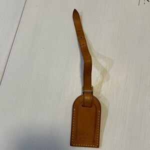 Louis Vuitton authentic luggage tag